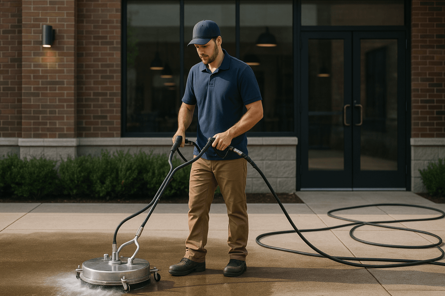 Wash Wizard Powerwashing hero image